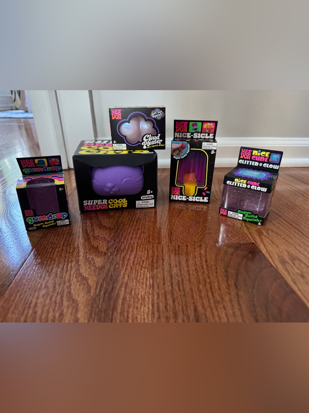 Needoh 5-Pc Bundle Brand New RARE